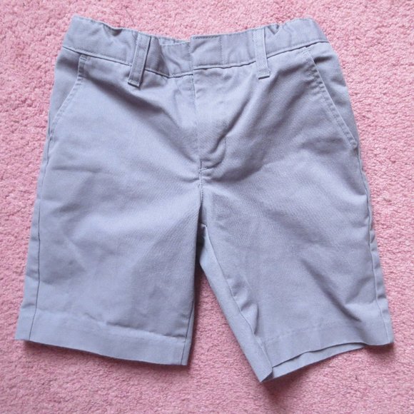 K12 Gear Boy's Grey School Uniform Shorts - Picture 1 of 5